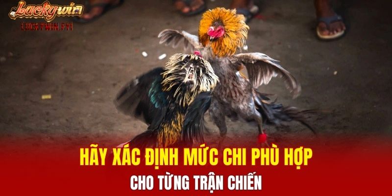 Hãy xác định mức chi phù hợp cho từng trận chiến
