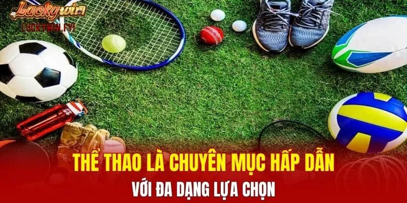 Thể thao là chuyên mục hấp dẫn với đa dạng lựa chọn